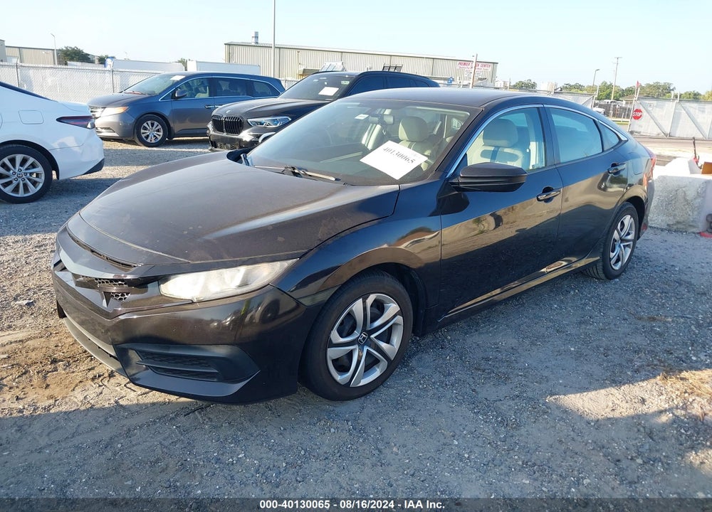 2018 HONDA CIVIC LX VIN: 19XFC2F51JE042623