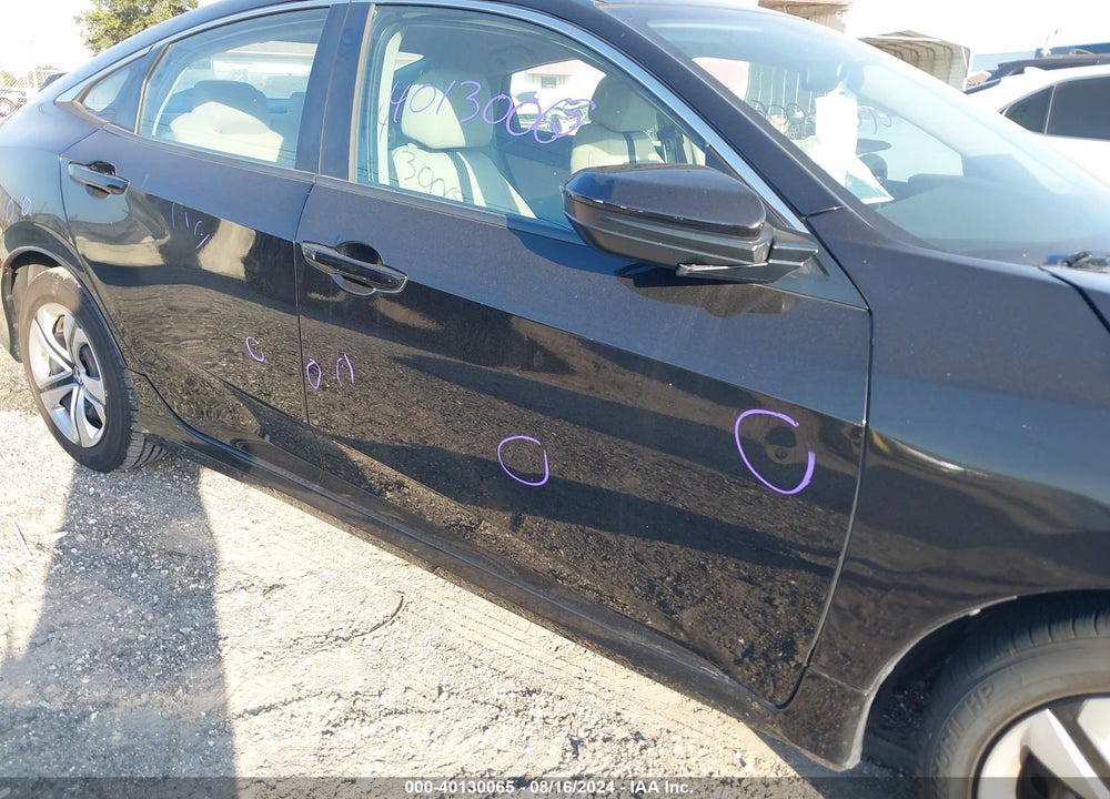 2018 HONDA CIVIC LX VIN: 19XFC2F51JE042623