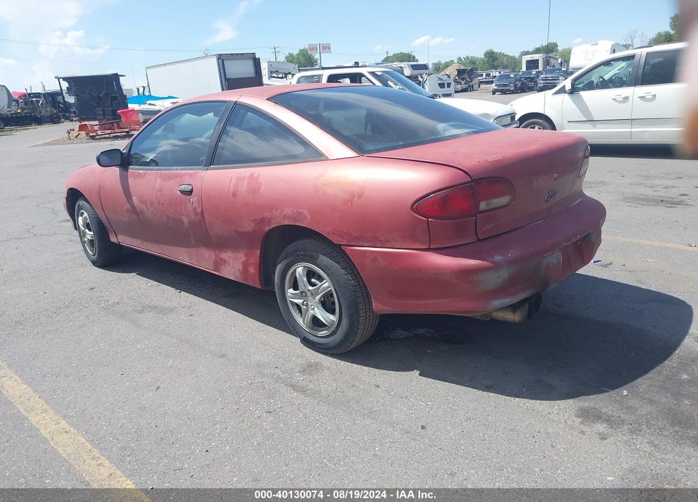 1999 CHEVROLET CAVALIER VIN: 1G1JC1247X7242666