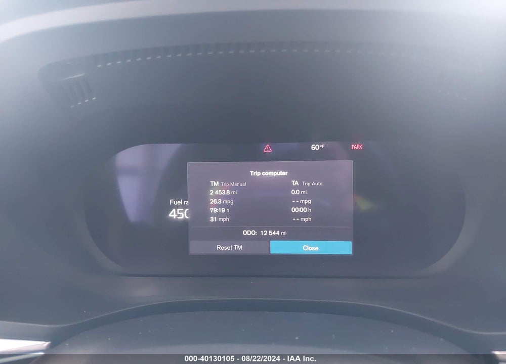 2024 VOLVO XC60 B5 PLUS DARK THEME VIN: YV4L12RL7R1724288