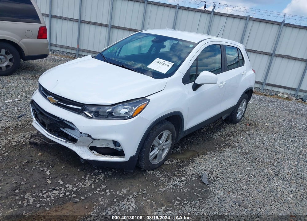 2020 CHEVROLET TRAX FWD LS VIN: KL7CJKSB4LB050555
