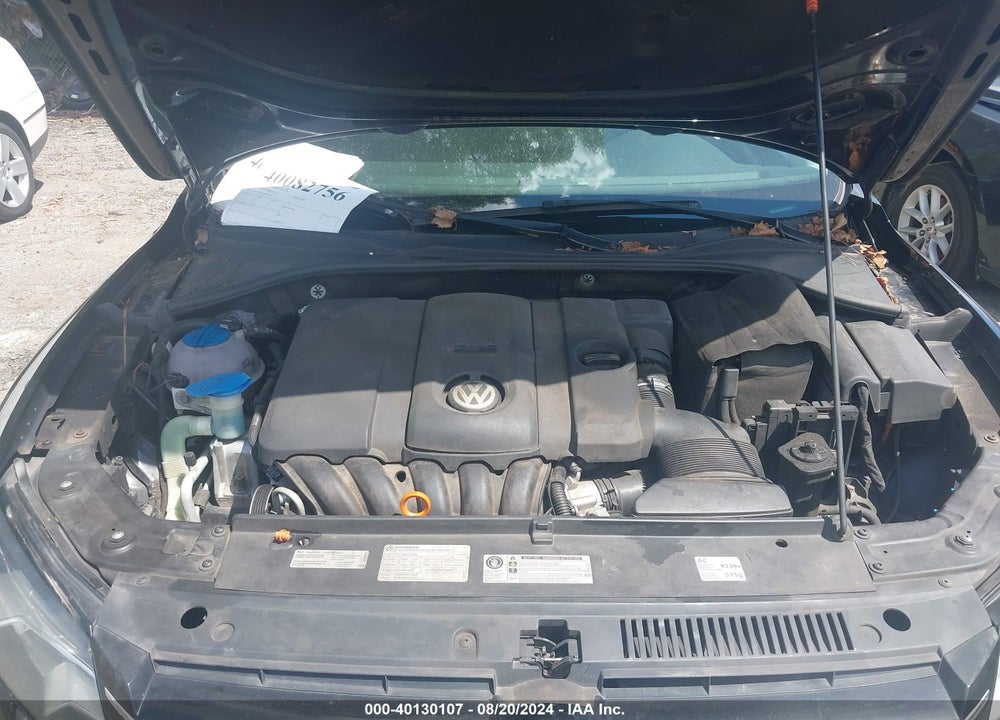 2013 VOLKSWAGEN PASSAT 2.5L SE VIN: 1VWBP7A37DC092523