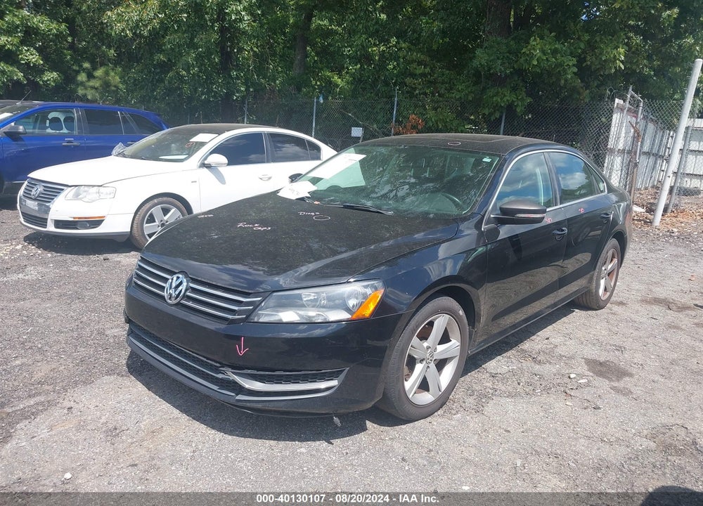 2013 VOLKSWAGEN PASSAT 2.5L SE VIN: 1VWBP7A37DC092523