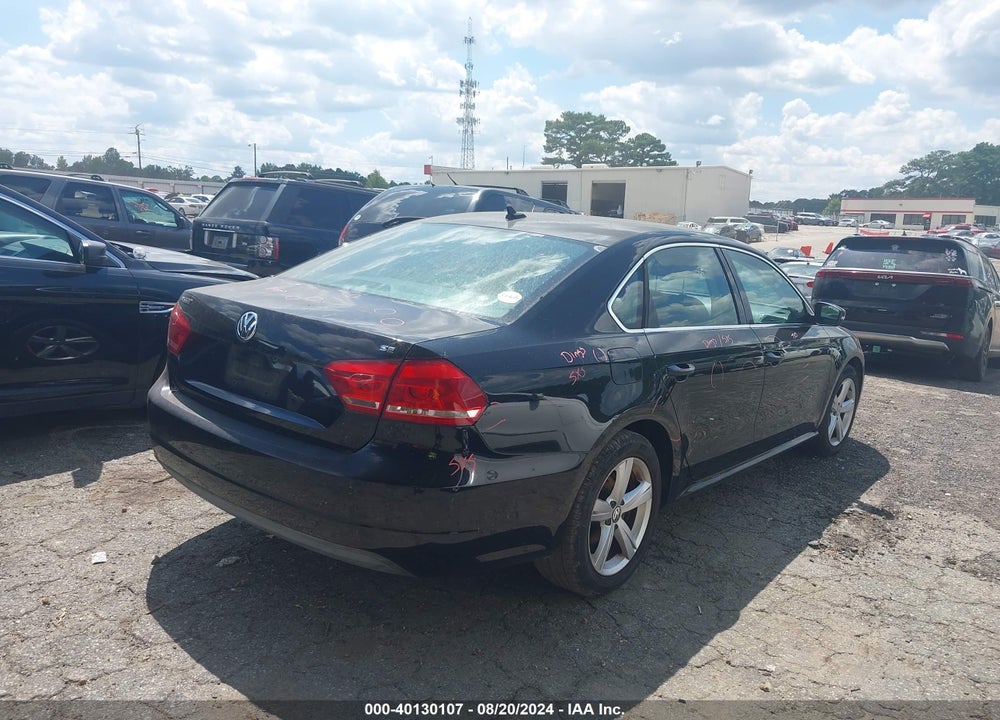 2013 VOLKSWAGEN PASSAT 2.5L SE VIN: 1VWBP7A37DC092523