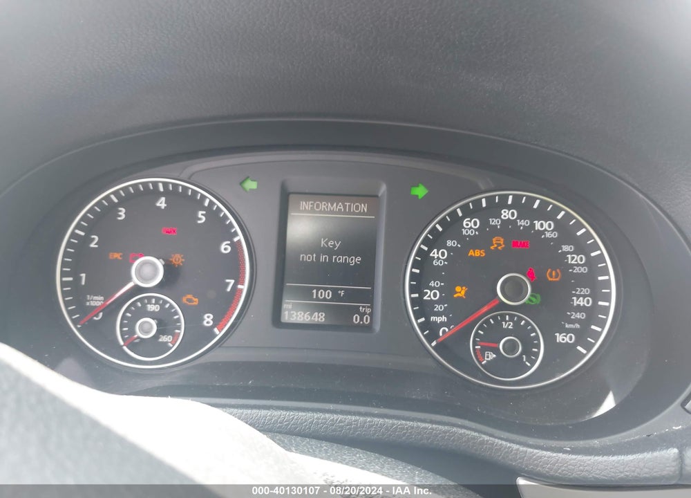 2013 VOLKSWAGEN PASSAT 2.5L SE VIN: 1VWBP7A37DC092523