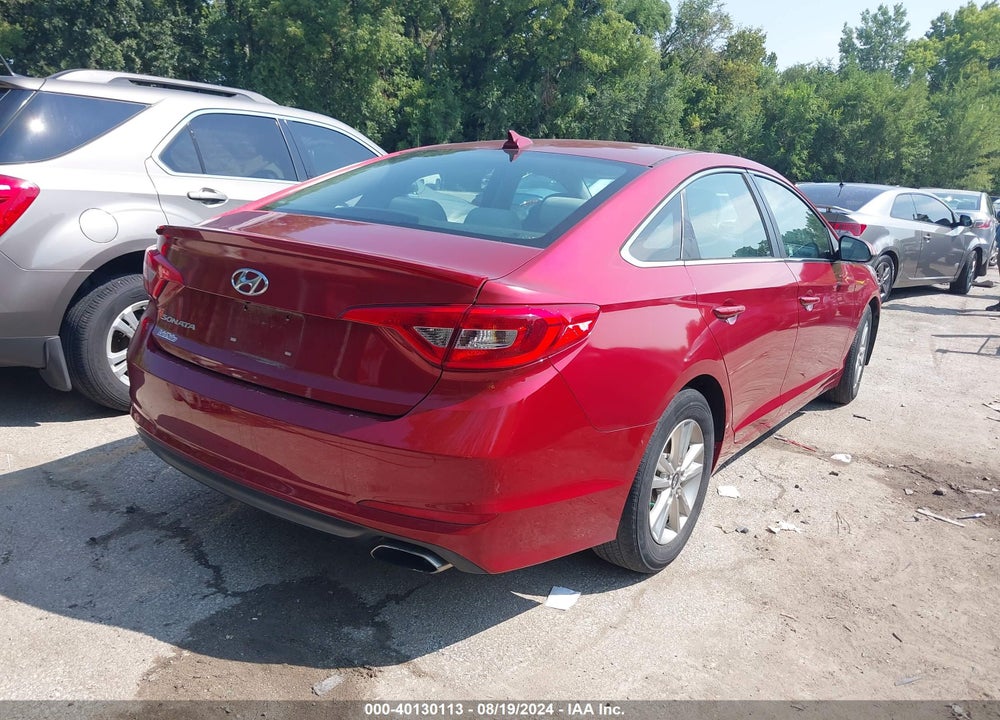 2016 HYUNDAI SONATA SE VIN: 5NPE24AF7GH313540