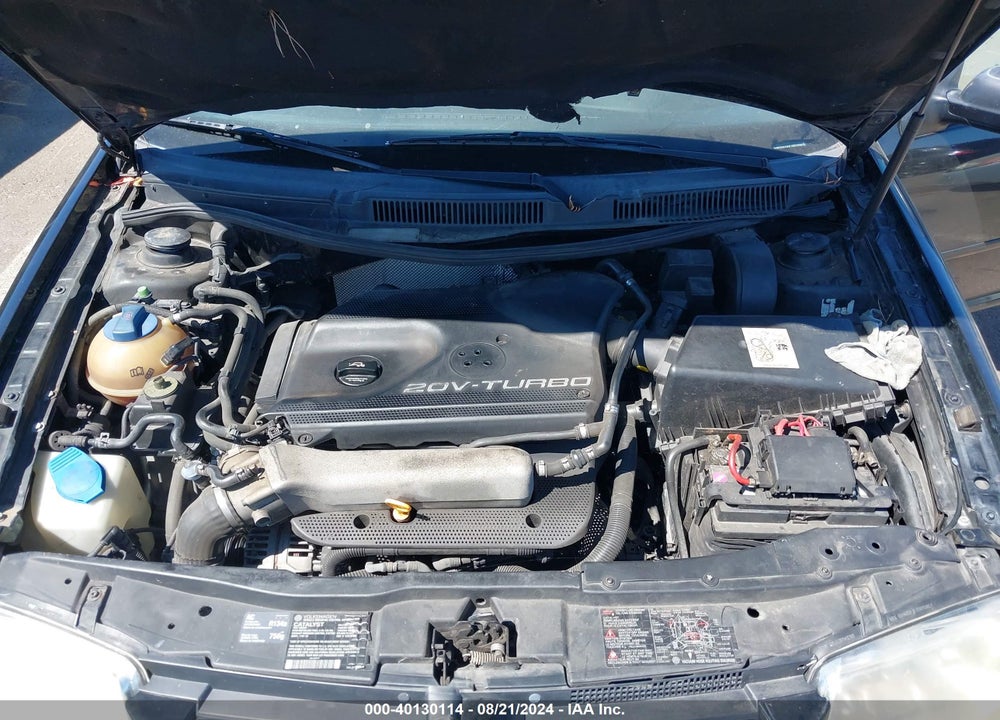 2001 VOLKSWAGEN JETTA GLS 1.8L TURBO VIN: 3VWSD69M01M225553
