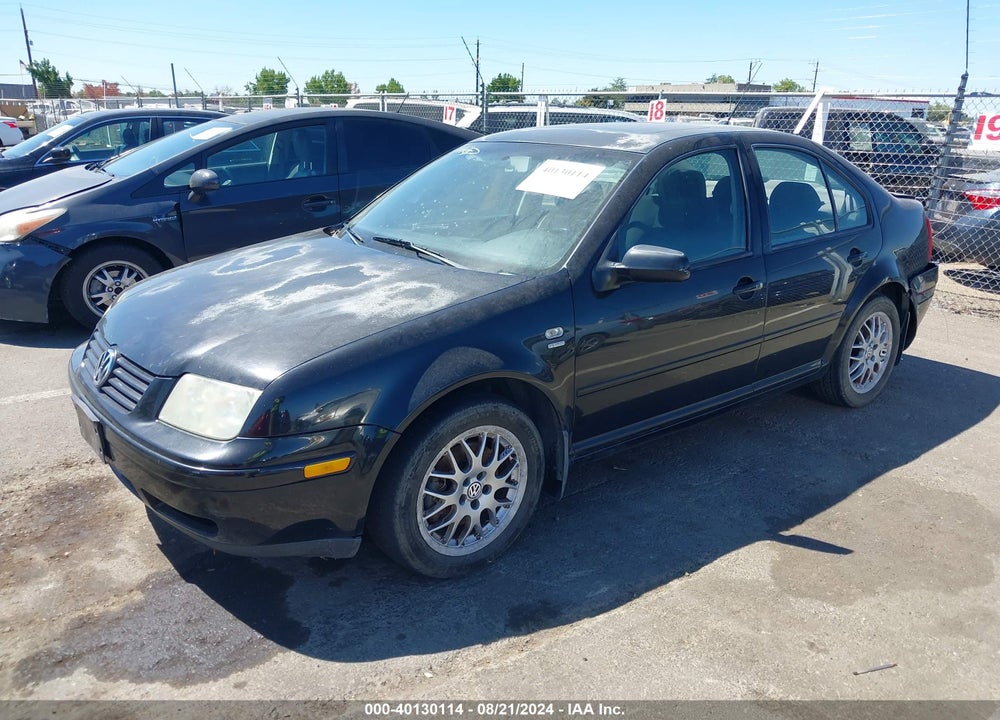 2001 VOLKSWAGEN JETTA GLS 1.8L TURBO VIN: 3VWSD69M01M225553