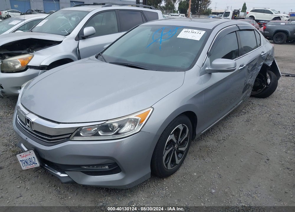 2016 HONDA ACCORD EX-L VIN: 1HGCR2F88GA122266