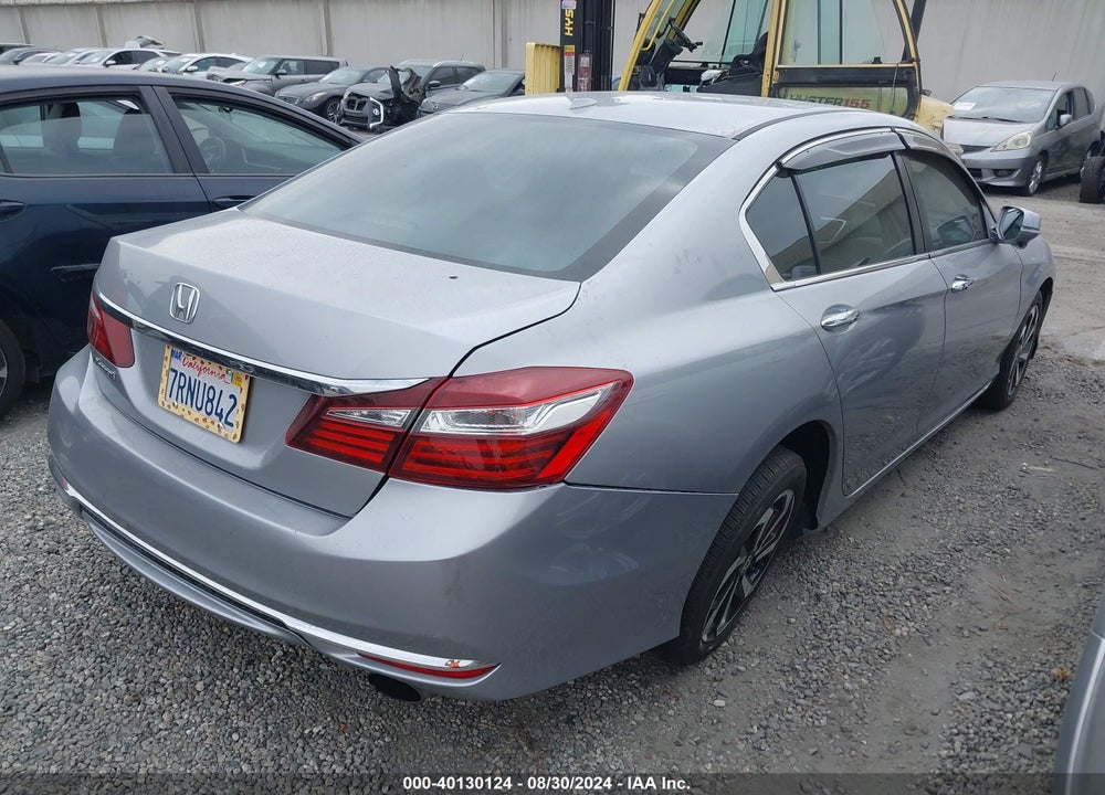 2016 HONDA ACCORD EX-L VIN: 1HGCR2F88GA122266