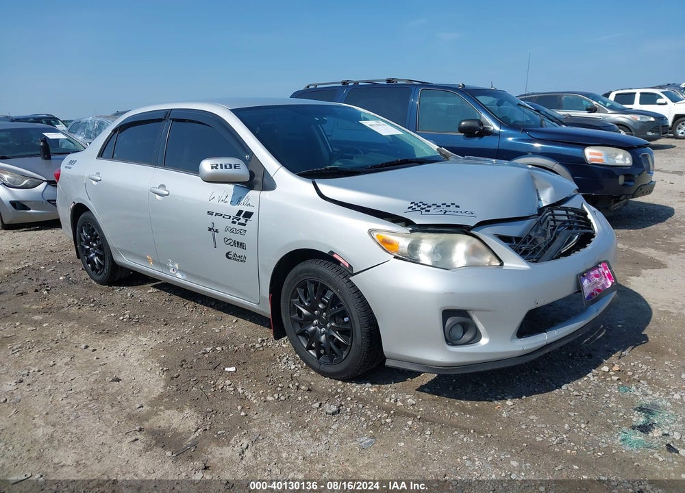 2013 TOYOTA COROLLA LE VIN: 2T1BU4EE1DC057540