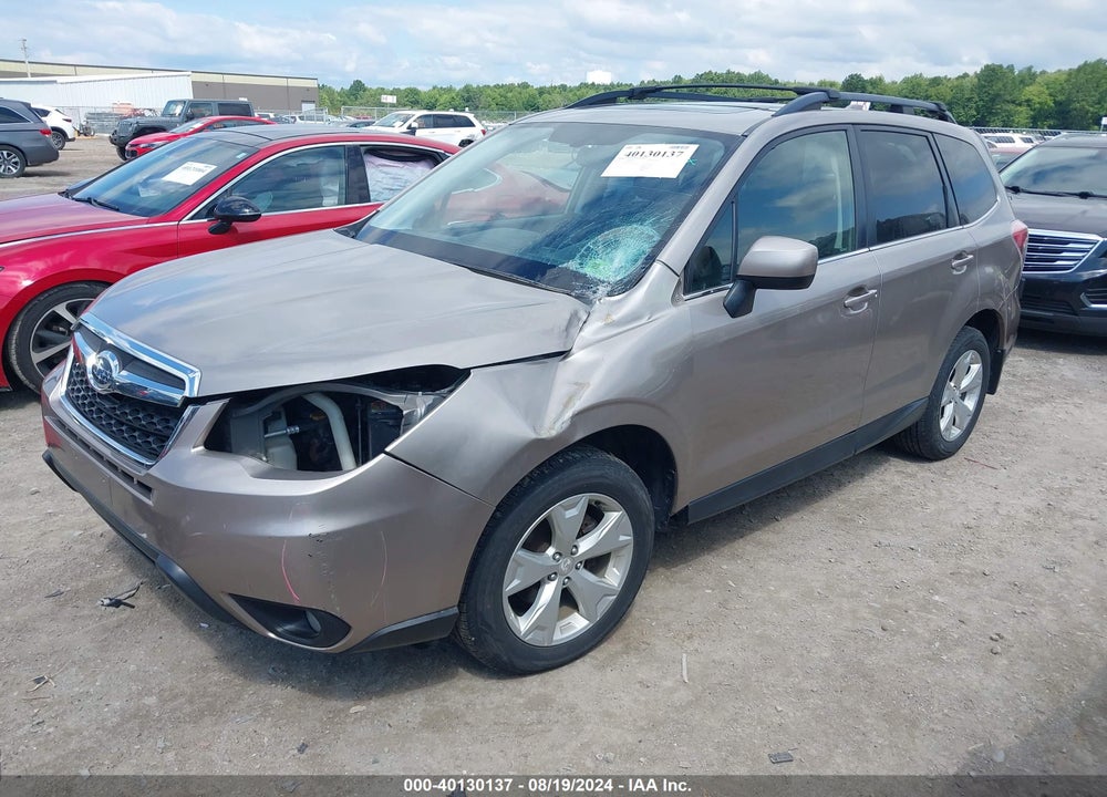 2016 SUBARU FORESTER 2.5I LIMITED VIN: JF2SJAHC0GH466342