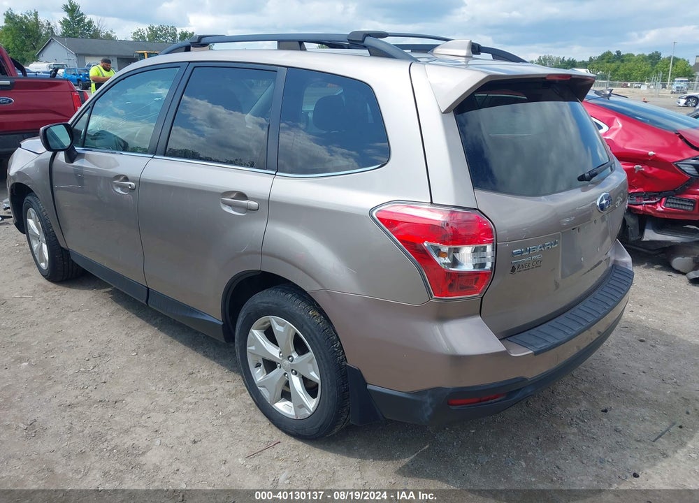 2016 SUBARU FORESTER 2.5I LIMITED VIN: JF2SJAHC0GH466342