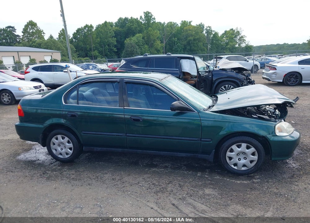 1999 HONDA CIVIC LX VIN: 2HGEJ6677XH568487