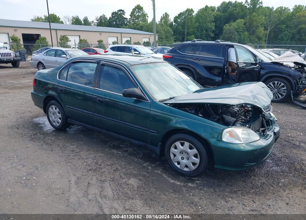 1999 HONDA CIVIC LX VIN: 2HGEJ6677XH568487