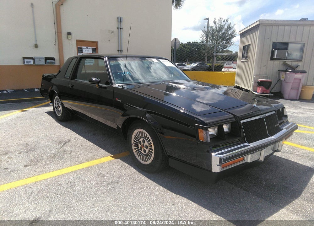 1985 BUICK REGAL T-TYPE VIN: 1G4GK4791FP417210