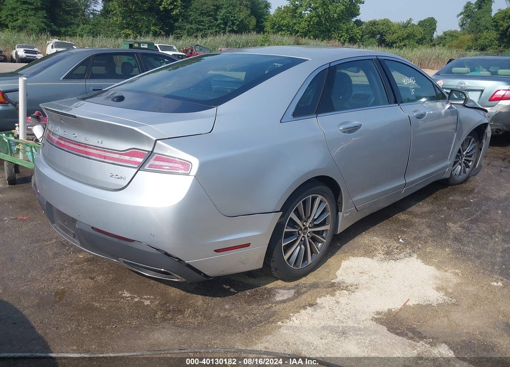 2018 LINCOLN MKZ HYBRID PREMIERE VIN: 3LN6L5KU0JR608581