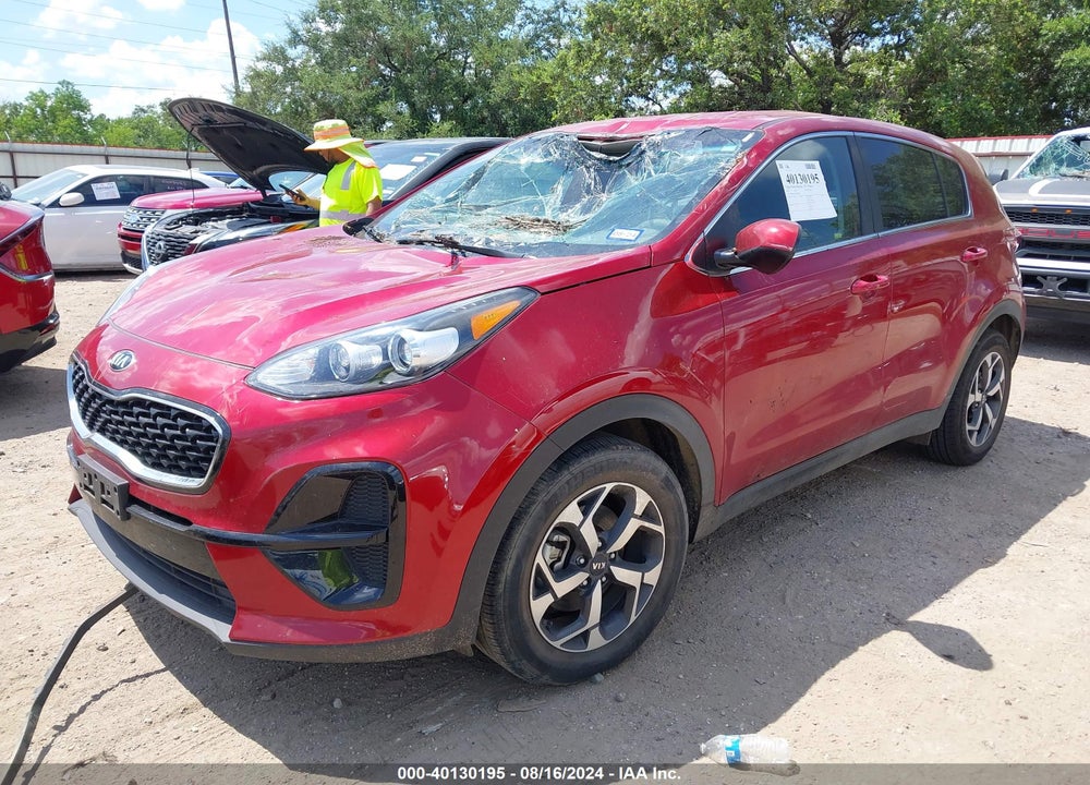 2022 KIA SPORTAGE LX VIN: KNDPM3AC1N7989003