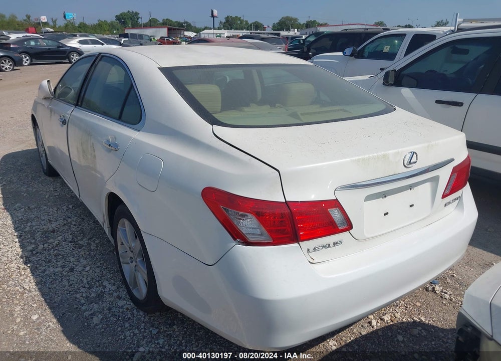 2007 LEXUS ES 350 VIN: JTHBJ46G972025980