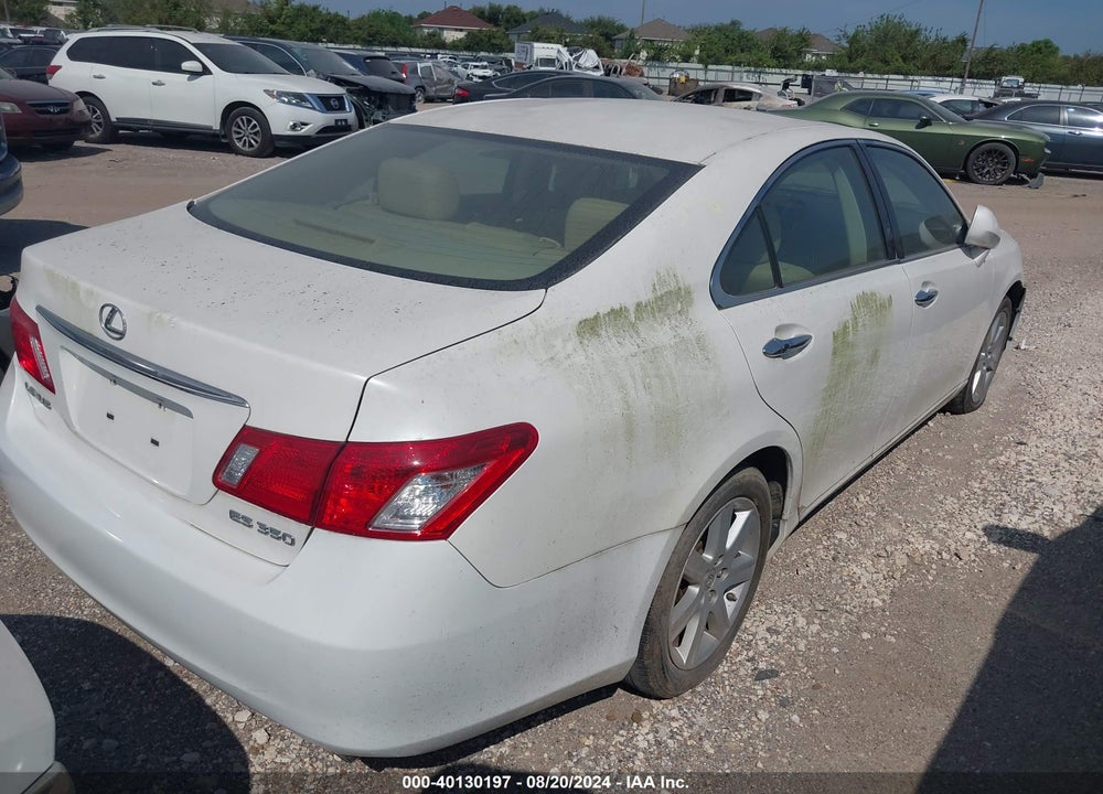 2007 LEXUS ES 350 VIN: JTHBJ46G972025980