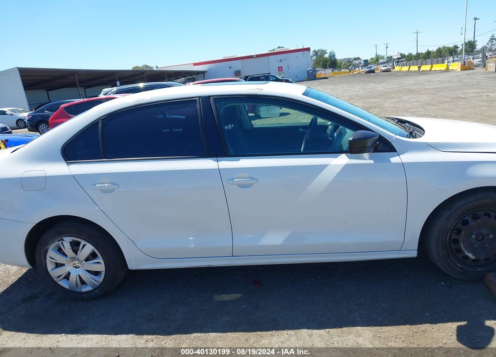2012 VOLKSWAGEN JETTA 2.0L S VIN: 3VW2K7AJ1CM353753