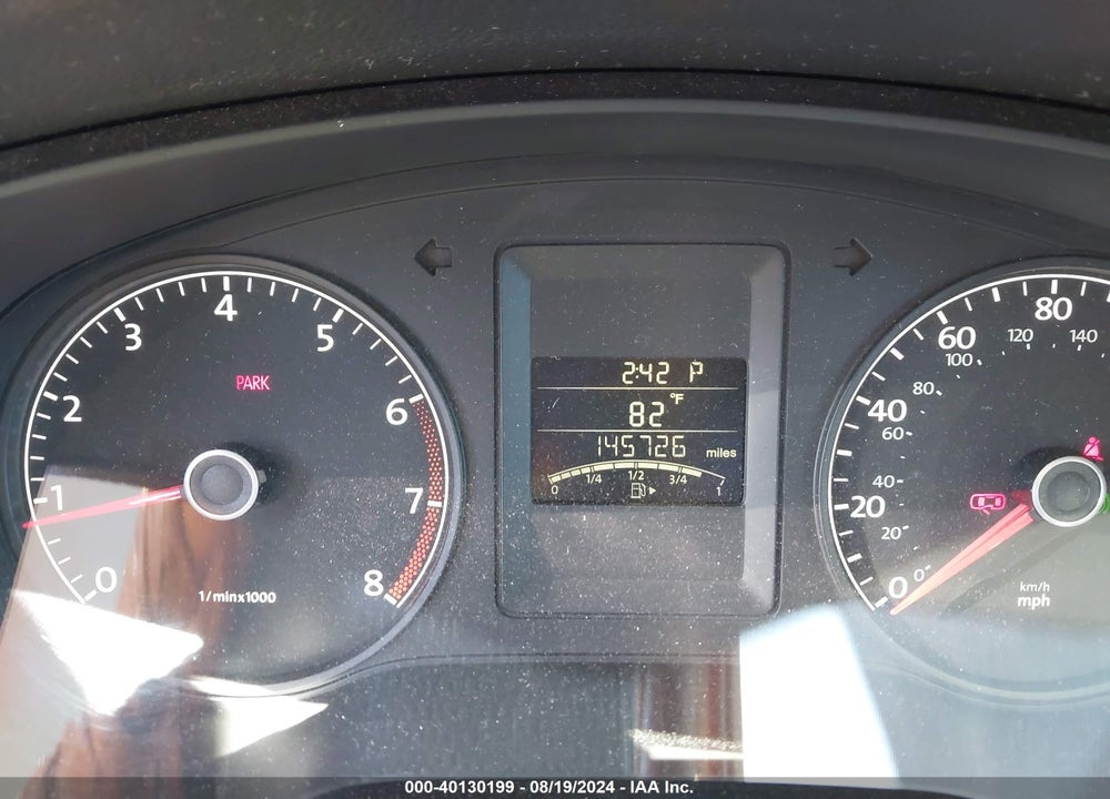 2012 VOLKSWAGEN JETTA 2.0L S VIN: 3VW2K7AJ1CM353753