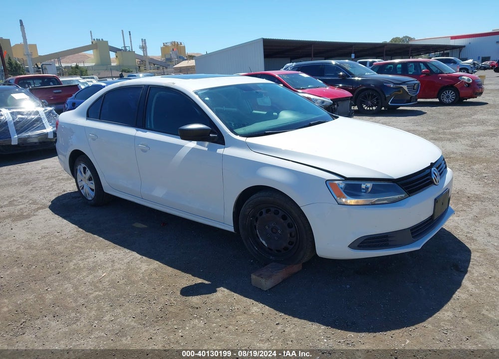 2012 VOLKSWAGEN JETTA 2.0L S VIN: 3VW2K7AJ1CM353753