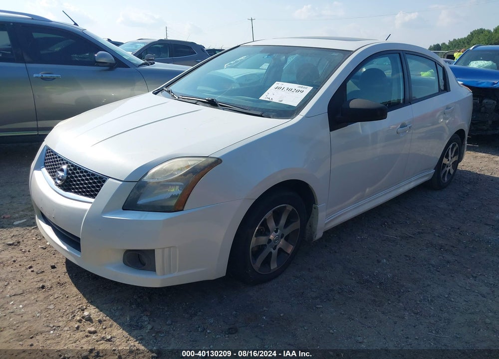 2012 NISSAN SENTRA 2.0 SR VIN: 3N1AB6AP5CL725696