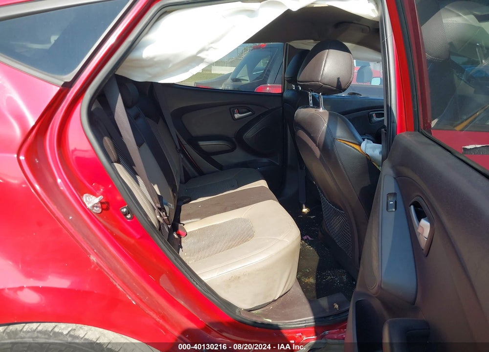 2010 HYUNDAI TUCSON GLS VIN: KM8JU3AC1AU111195