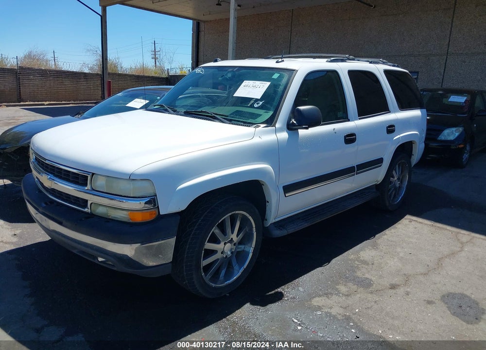 2005 CHEVROLET TAHOE LS VIN: 1GNEC13V35R240969