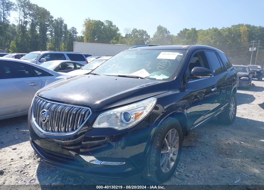 2017 BUICK ENCLAVE LEATHER VIN: 5GAKRBKD3HJ240502