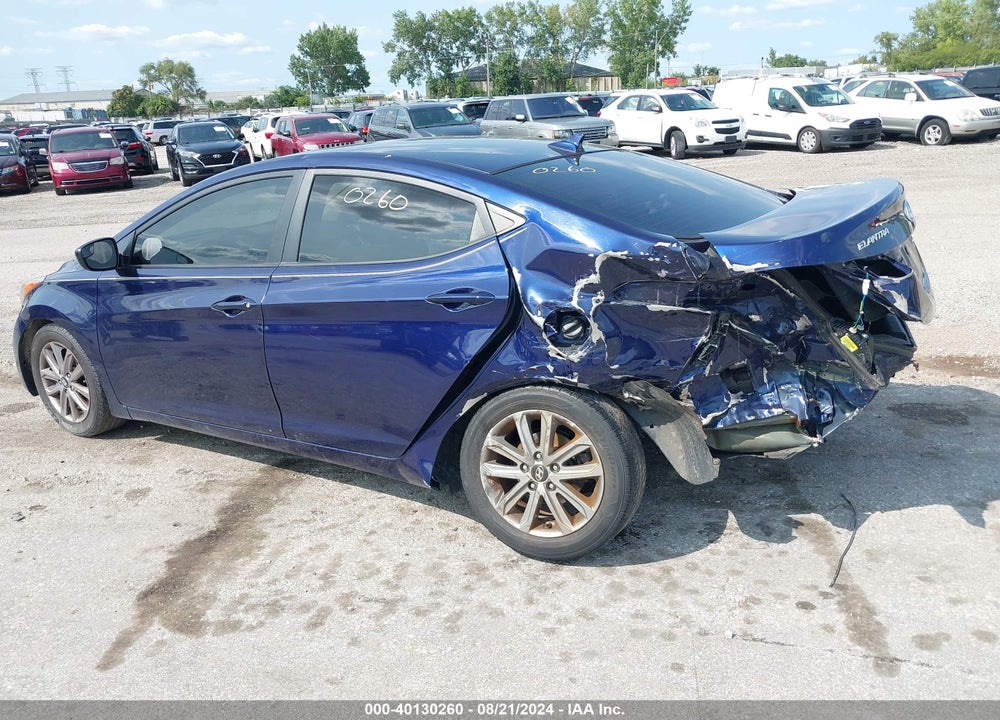 2014 HYUNDAI ELANTRA VIN: 5NPDH4AE7EH494802