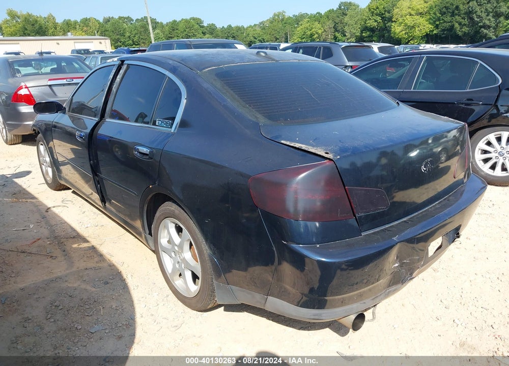 2004 INFINITI G35X VIN: JNKCV51F64M720303