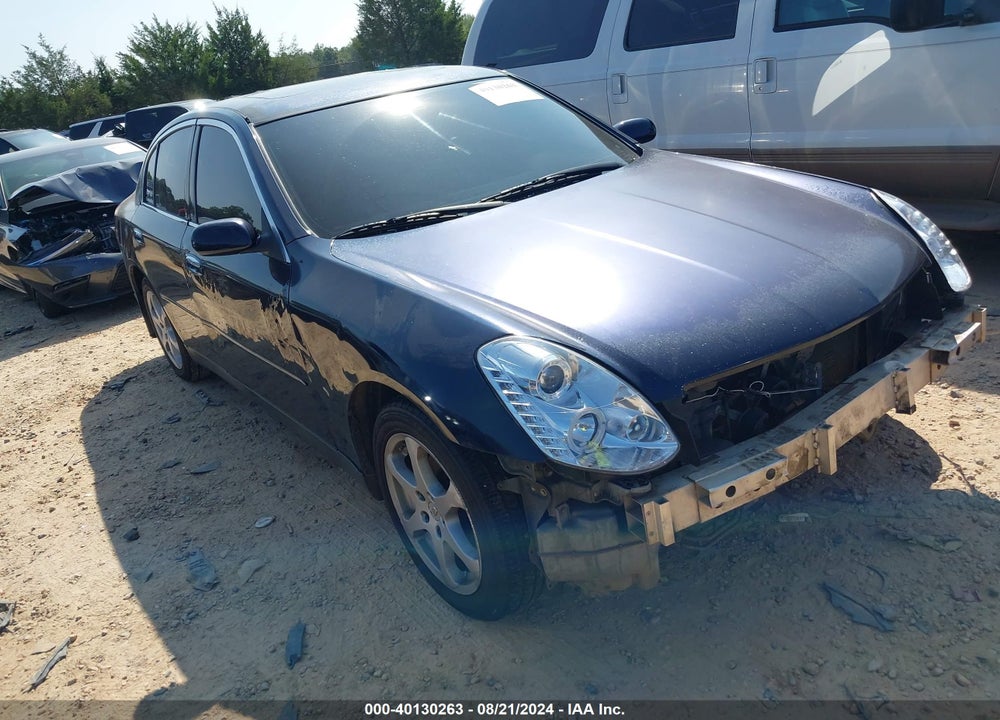 2004 INFINITI G35X VIN: JNKCV51F64M720303