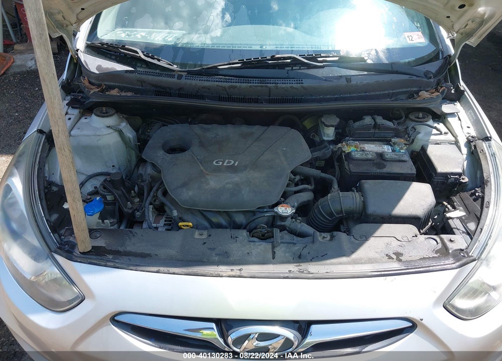 2012 HYUNDAI ACCENT GLS VIN: KMHCU4AE2CU161462