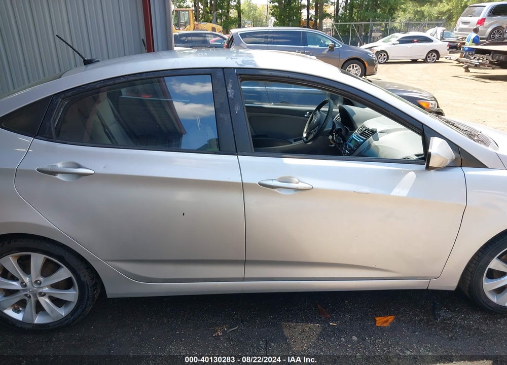 2012 HYUNDAI ACCENT GLS VIN: KMHCU4AE2CU161462