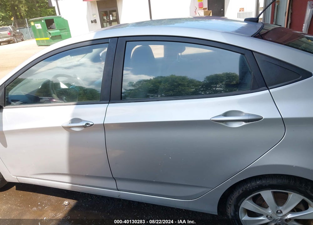2012 HYUNDAI ACCENT GLS VIN: KMHCU4AE2CU161462