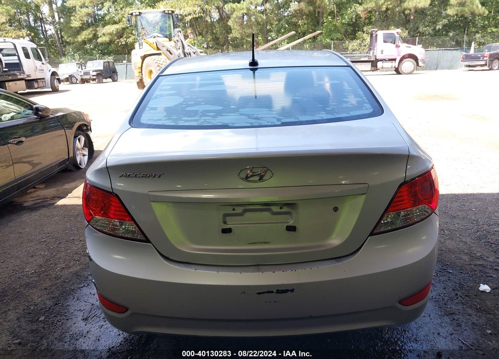 2012 HYUNDAI ACCENT GLS VIN: KMHCU4AE2CU161462