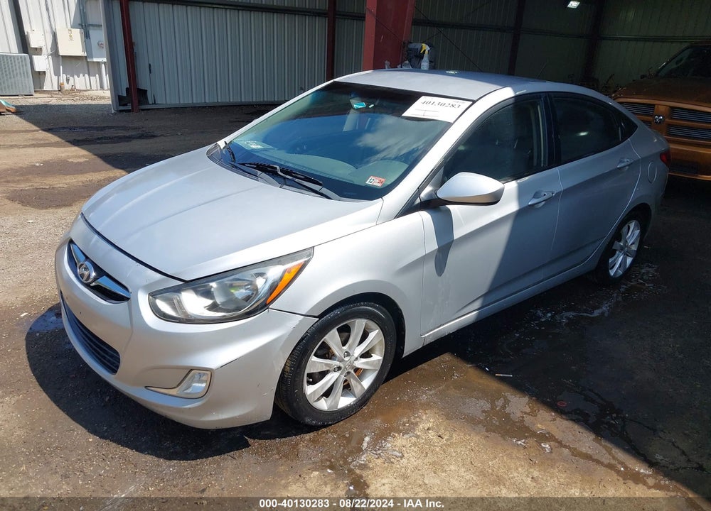 2012 HYUNDAI ACCENT GLS VIN: KMHCU4AE2CU161462