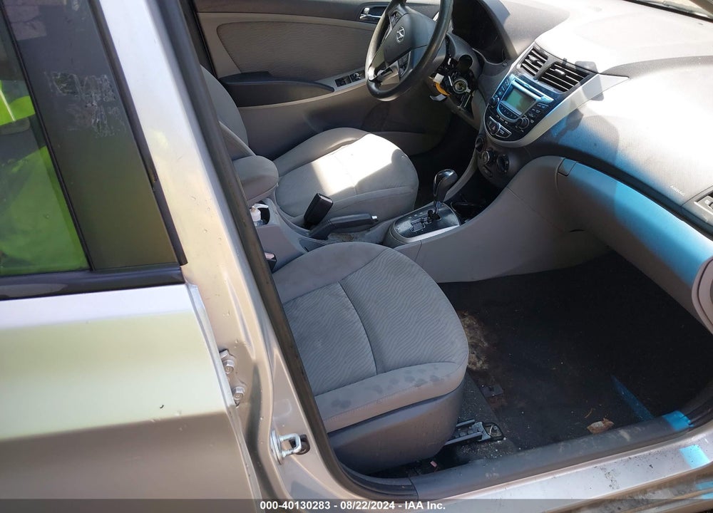 2012 HYUNDAI ACCENT GLS VIN: KMHCU4AE2CU161462