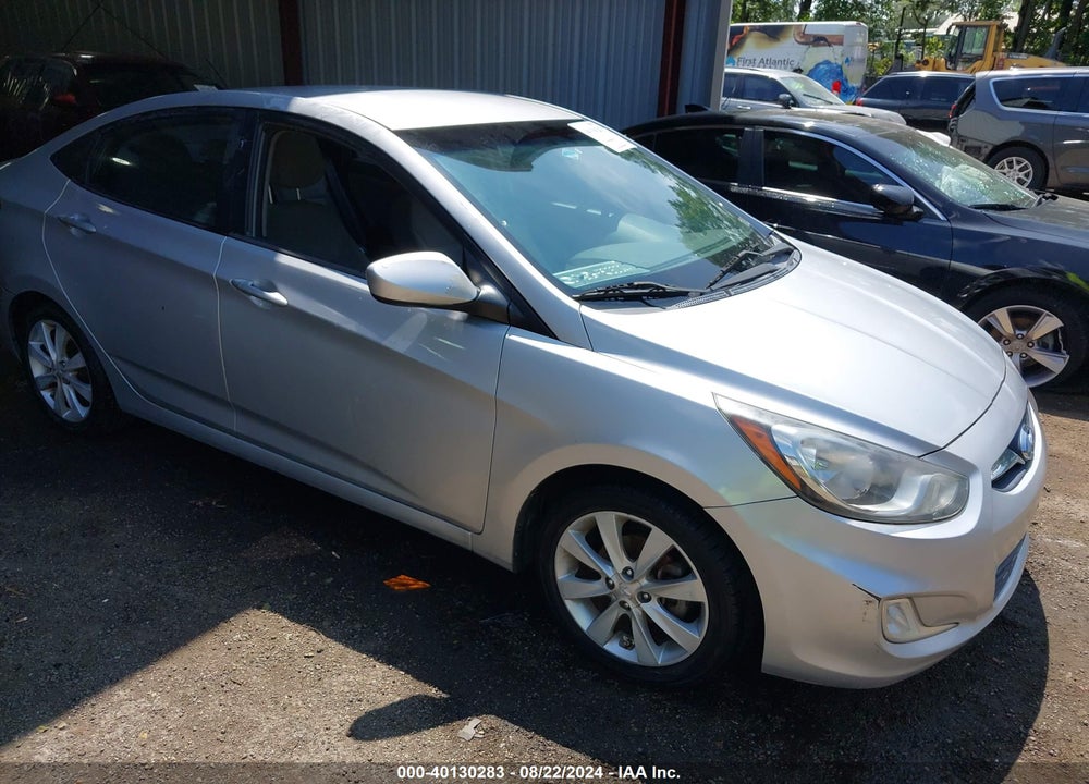 2012 HYUNDAI ACCENT GLS VIN: KMHCU4AE2CU161462