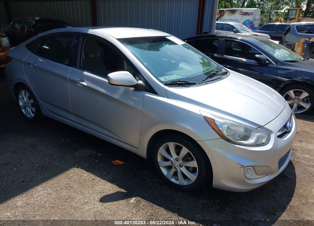 2012 HYUNDAI ACCENT GLS VIN: KMHCU4AE2CU161462