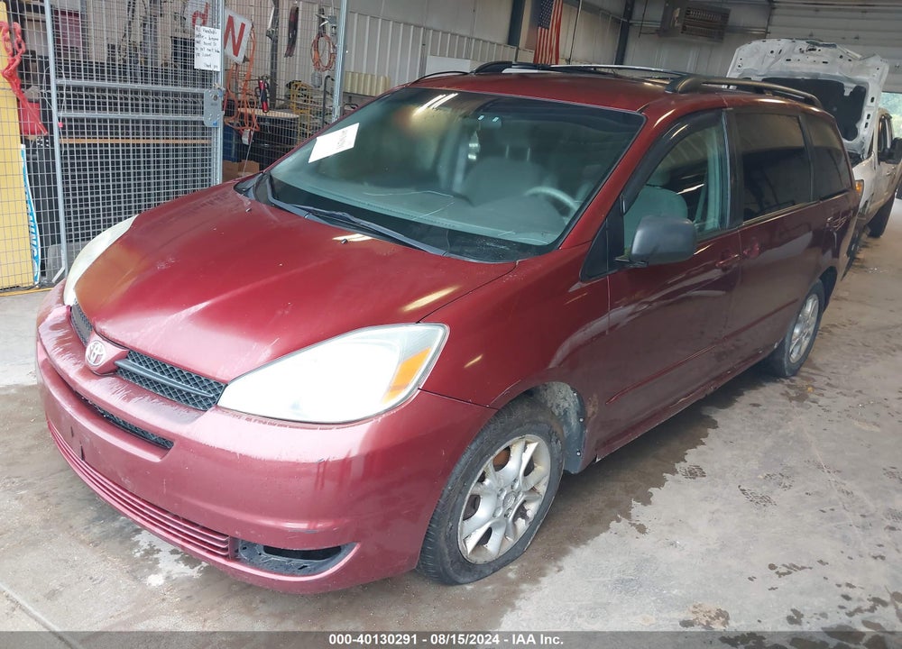 2004 TOYOTA SIENNA LE VIN: 5TDBA23C54S014972