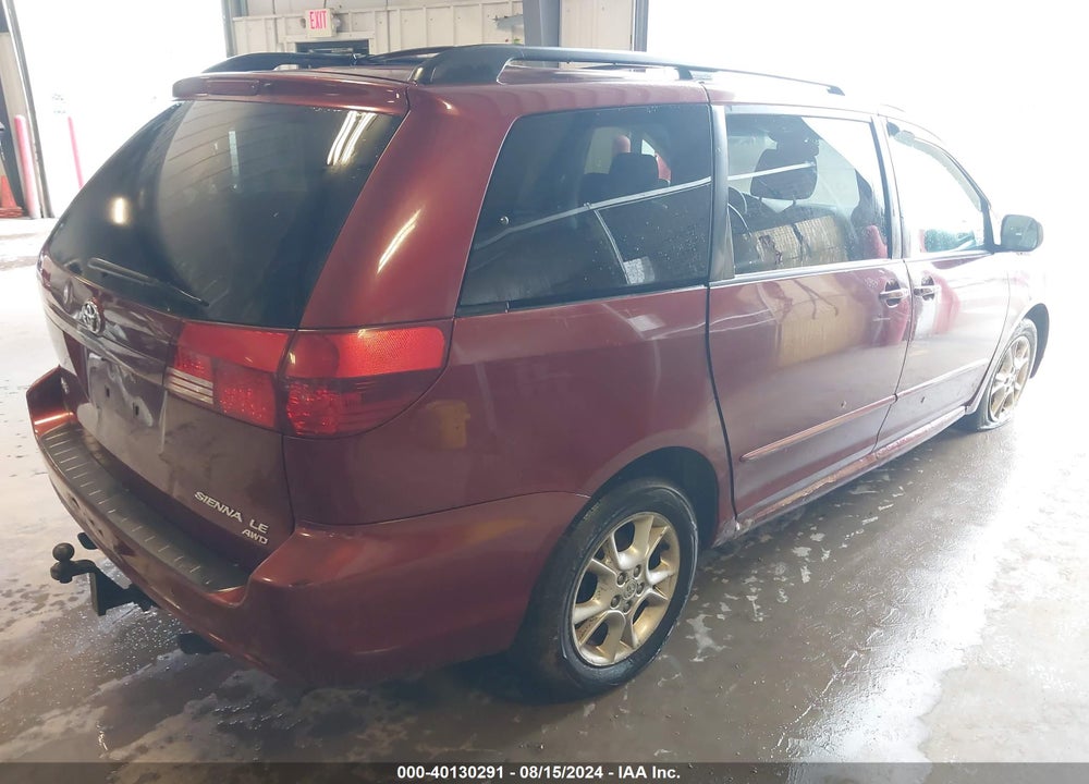 2004 TOYOTA SIENNA LE VIN: 5TDBA23C54S014972