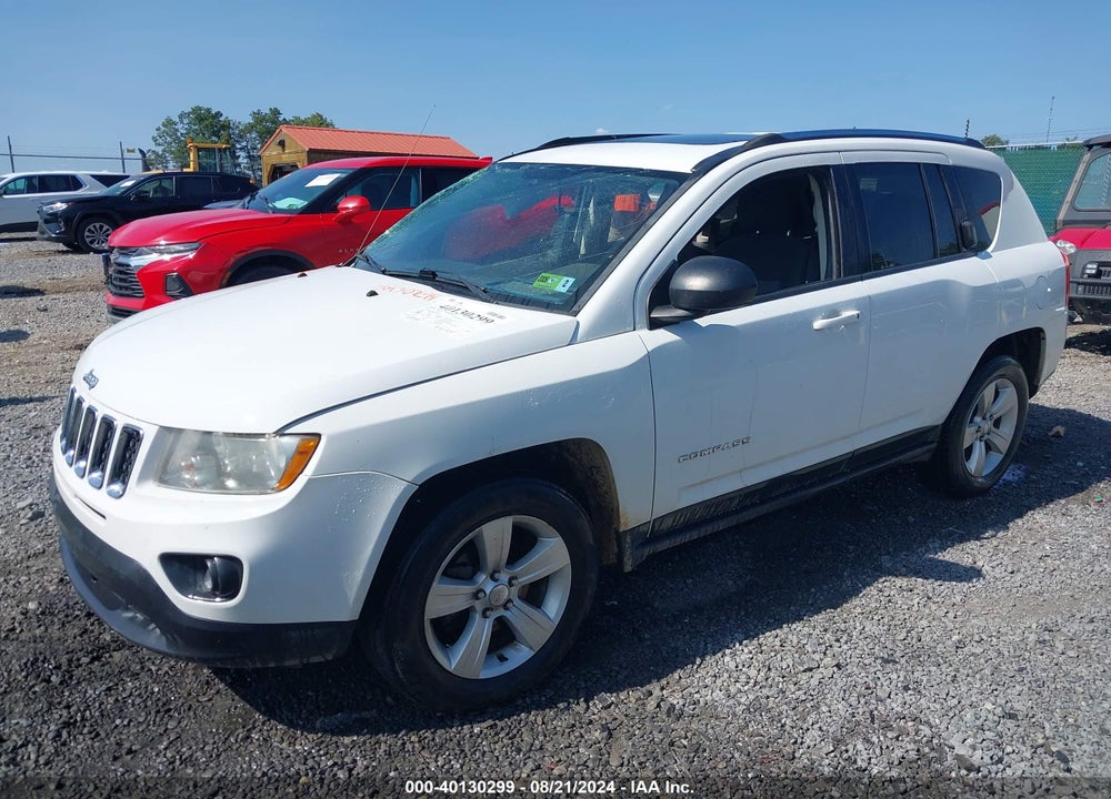 2013 JEEP COMPASS LATITUDE VIN: 1C4NJDEB8DD209134