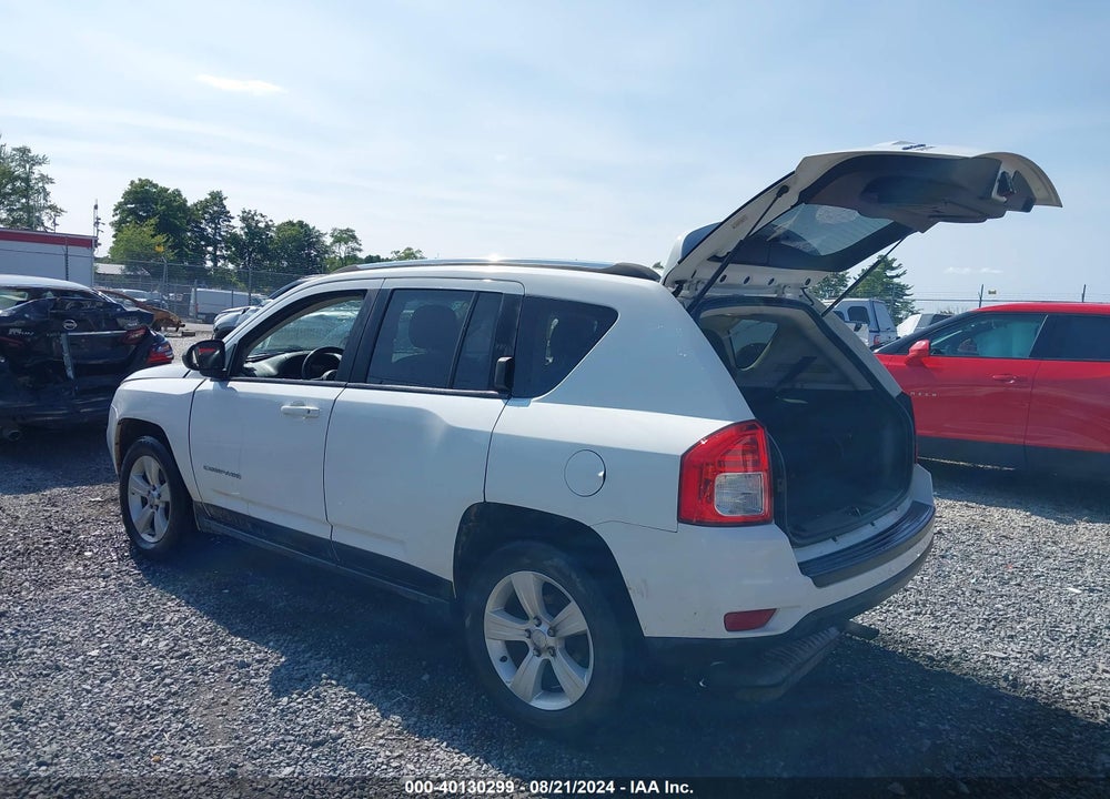 2013 JEEP COMPASS LATITUDE VIN: 1C4NJDEB8DD209134