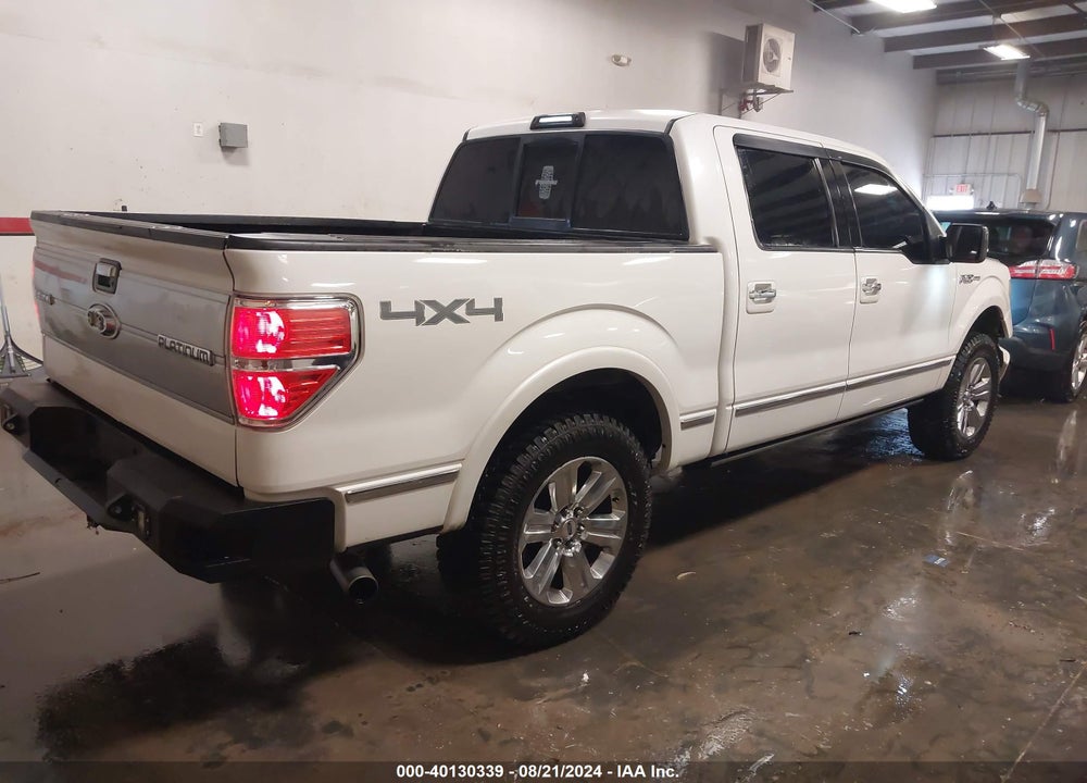 2013 FORD F-150 PLATINUM VIN: 1FTFW1ET6DFA67366