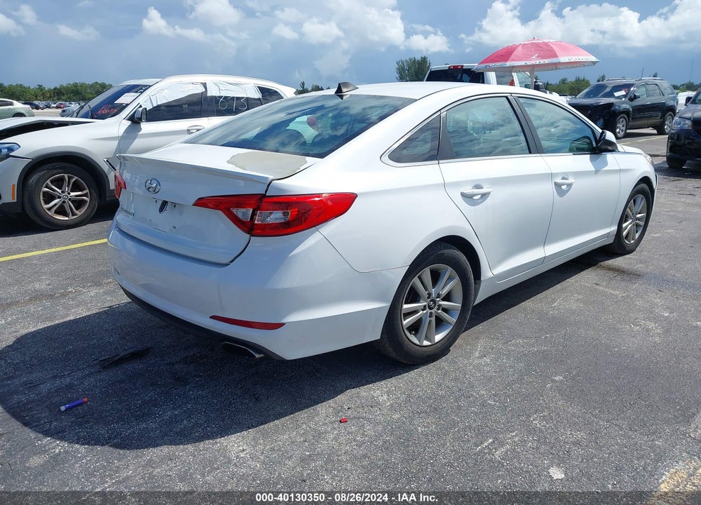 2016 HYUNDAI SONATA SE VIN: 5NPE24AF1GH279062