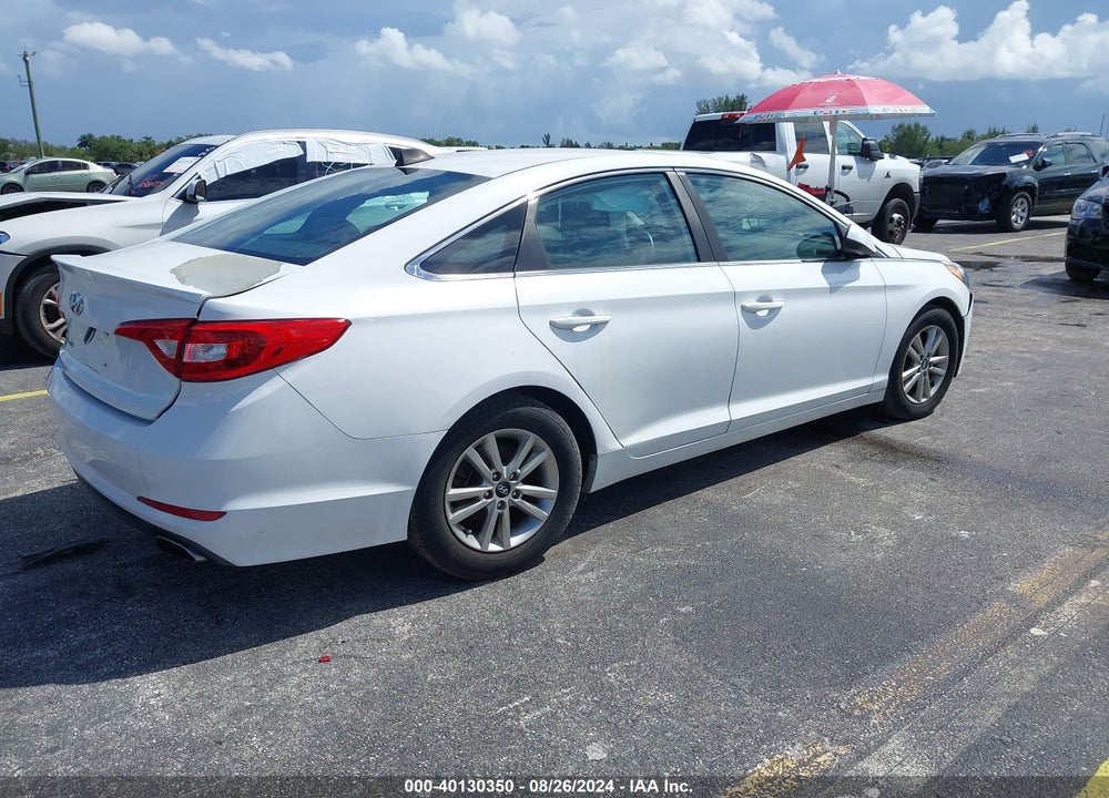 2016 HYUNDAI SONATA SE VIN: 5NPE24AF1GH279062