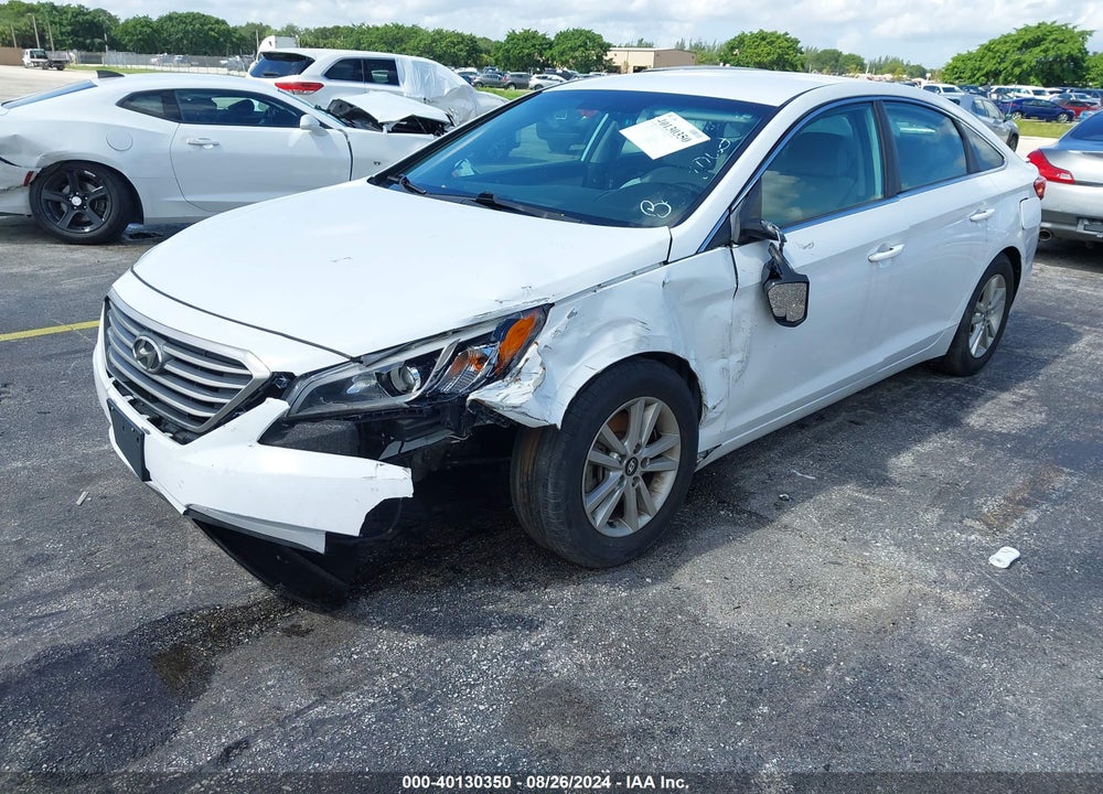 2016 HYUNDAI SONATA SE VIN: 5NPE24AF1GH279062